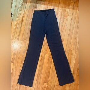 Lululemon Ribbed Flared Pants Black Size 2